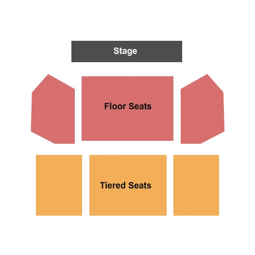 seating chart for The Center For The Arts - Grass Valley - Endstage - eventticketscenter.com